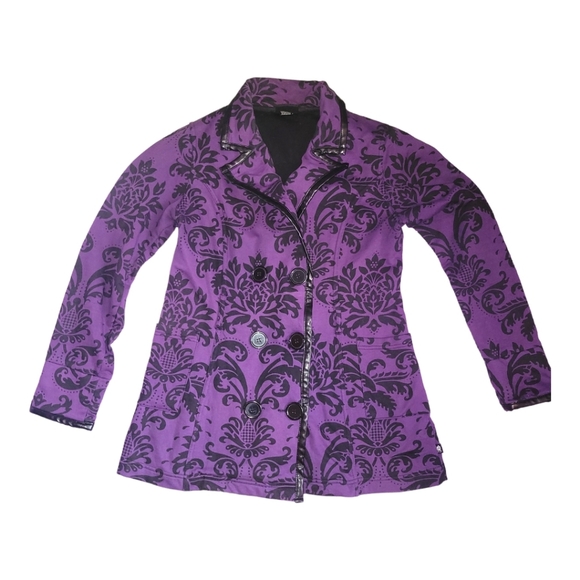 L.A Kitty jacket with leather piping - Picture 4 of 4